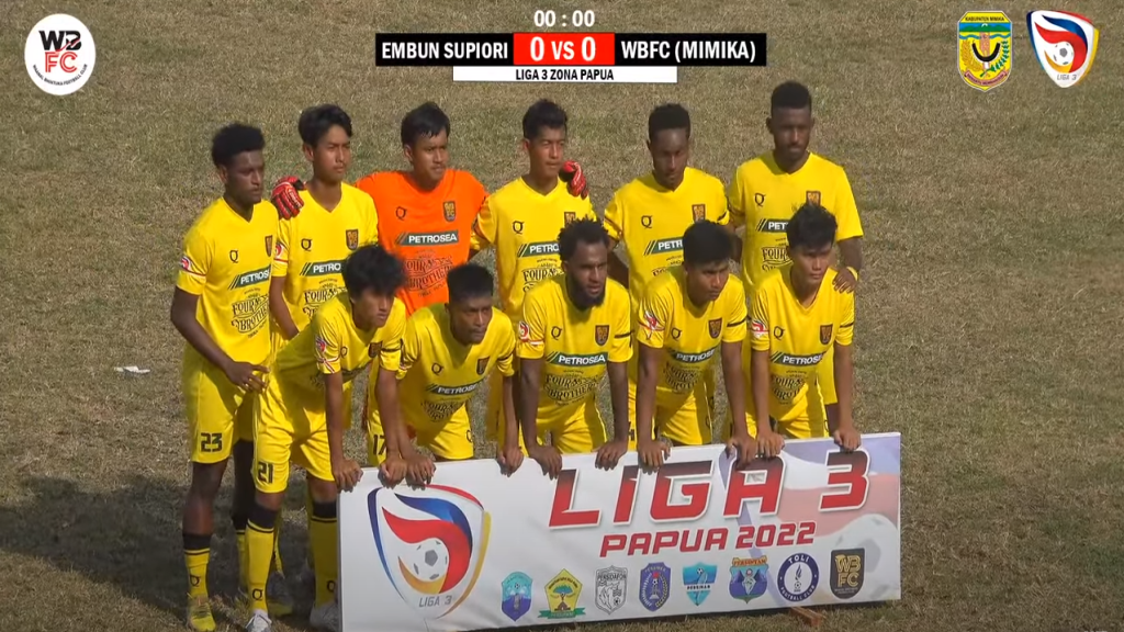 WBFC MIMIKA VS EMBUN SUPIORI || LIGA 3 ZONA PAPUA
